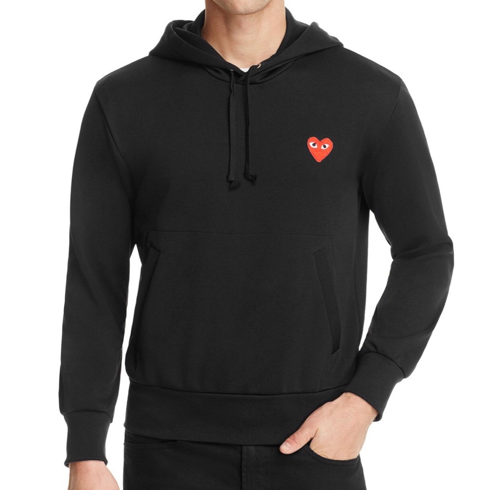 CDG PLAY Pullover Hoodie Sweatshirt